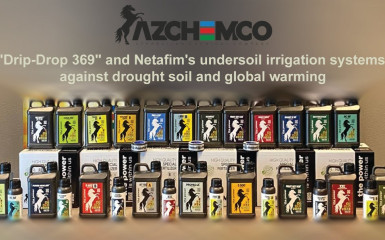 "Drip Drop 369" and Netafim's undersoil irrigation systems against drought soil and global warming