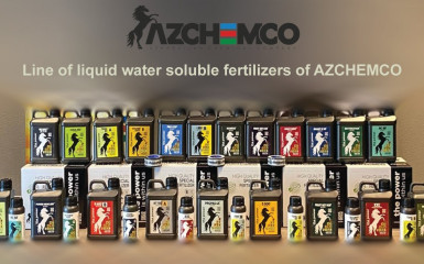 Line of liquid water soluble fertilizers of AZCHEMCO
